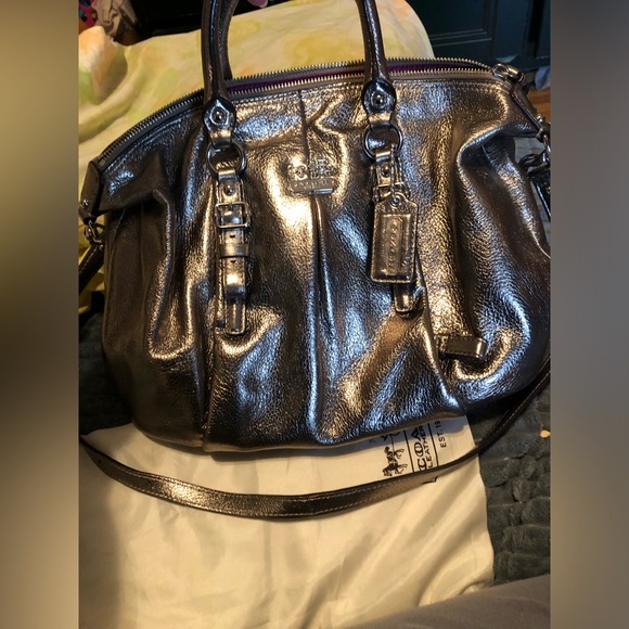 COACH Madison Juliette Satchel/Crossbody Bag *EXCELLENT LIKE NEW CONDITION* - Picture 12 of 12